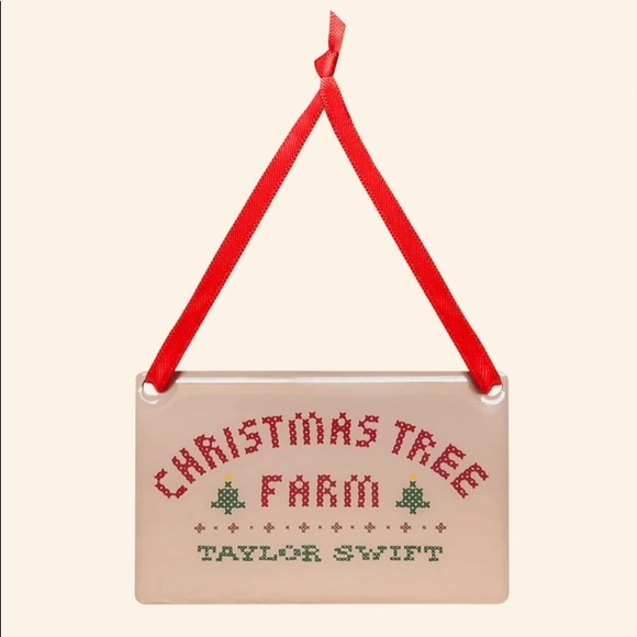 taylor swift christmas tree farm ornament NEW RARE - Picture 4 of 10